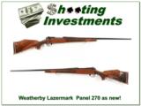 Weatherby Mark V Lazermark XX Wood 270 26in! - 1 of 4