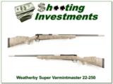 Weatherby Mark V Super Varmintmaster 22-250 Rem Exc Cond! - 1 of 4