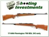 Remington 700 BDL early 243 Pressed Checkering - 1 of 4