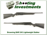 Browning BAR Mark II Stalker in rare 243! - 1 of 4