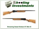 Browning A5 Sweet Sixteen 67 Belgium Blond 26in IC - 1 of 4