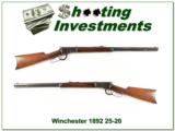 Winchester 1892 25-20 WCF made in 1907 - 1 of 4