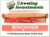 Winchester 70 Classic featherweight NRA Fajen NIB 30-06 - 1 of 4