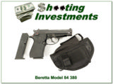 Beretta Model 84F 380 Made in Italy 2 magazines - 1 of 4