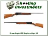 Browning A5 Light 12 62 Belgium - 1 of 4