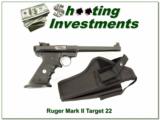 Ruger Mark II Target 22 with holster
- 1 of 4