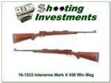CZ Whitworth Interarms Mark X 458 Win! - 1 of 4