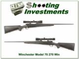 Winchester 70 Classic 270 Win Exc Cond Scope! - 1 of 4