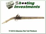 Albanian Rat Tail Miquelet Flintlock Antique! - 1 of 4