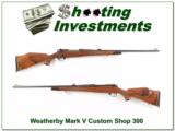 Weatherby Mark V Deluxe Custom Shop 300! - 1 of 4