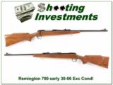 Early Remington 700 ADL 30-06 Pressed Checkering Exc Cond! - 1 of 4