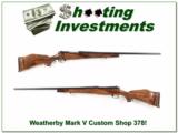 Weatherby Mark V Custom Shop 378 Wthy Mag! - 1 of 4