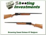 Browning A5 Sweet Sixteen 67 Belgium Vent Rib - 1 of 4
