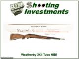 Weatherby XXII 22 auto Tube Unfired Perfect in the Box! - 1 of 4