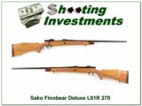 Sako L61R Deluxe 270 Win Exc Cond! - 1 of 4