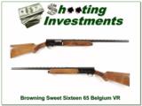 Browning A5 Sweet Sixteen Unfired 65 Belgium Collector! - 1 of 4