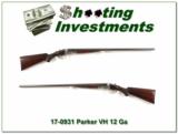 Parker VH 12-gauge sxs original vulcan steel made in 1916 - 1 of 4