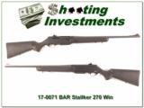 Browning BAR Mark II Stalker 270 Win - 1 of 4
