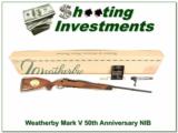 Weatherby Mark V 300 50th Anniversary 1995 NIB - 1 of 4