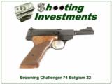 Browning Challenger 72 Belgium Exc Cond! - 1 of 4