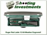 Ruger Red Label All-Weather Stainless Factory Engraved 12 Gauge! - 1 of 4