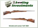 Schultz & Larsen M60 Model 60 7X61 S&H 26in Exc Cond! - 1 of 4