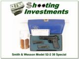 Smith & Wesson Model 52-2 38 Special Mid Range in box! - 1 of 4