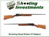 Browning A5 Sweet Sixteen 57 Belgium 28in Mod - 1 of 4