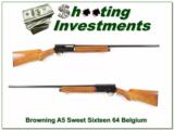 Browning A5 Sweet Sixteen 64 Belgium Blond! - 1 of 4