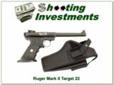 Ruger Mark II Target 22 with holster - 1 of 4