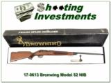 Browning Model 52 22 Rimfire in box! - 1 of 4