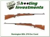Remington 700 BDL 270 Win Exc Cond - 1 of 4