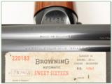 Browning A5 Sweet Sixteen 63 Belgium VR in box! - 4 of 4