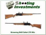 Browning BAR Mark II Safari 270 Win Exc Cond! - 1 of 4