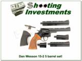 Dan Wesson Model 15-2-VH 357 5-barrel set! - 1 of 4