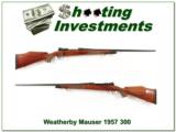 Weatherby early 1957 Mauser in 300 Weatherby Mag - 1 of 4