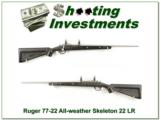 Ruger 77-22 All-Weather “Skeleton” 22 LR Collector - 1 of 4