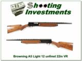 Browning A5 Light 12 unfired RARE 22in barrel! - 1 of 4
