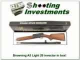 Browning A5 Light 20 26in Invector Plus in box! - 1 of 4