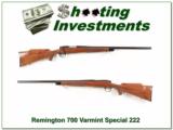 Remington 700 Varmint Special 222 collector! - 1 of 4