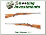 Vintage Sako Varmint Riihimaki 222 Remington parts - 1 of 4