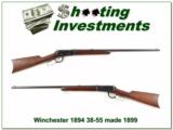 Winchester 1894 38-55 made in 1899 Exc Con! - 1 of 4