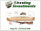 Ruger No.1 1-B 22 Hornet NIB - 1 of 4