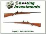 Ruger 77 300 Winchester Red Pad Tang Safety - 1 of 4