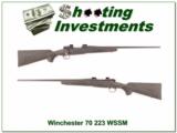Winchester Model 70 in hard to find 223 WSSM - 1 of 4