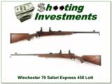 Winchester Model 70 Safari Express 485 Lott! - 1 of 4