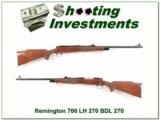 Remington 700 BDL Left Handed 270 Exc Cond! - 1 of 4