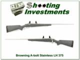 Browning A-Bolt ***** LEFT HAND ***** 375 Stainless Stalker! - 1 of 4