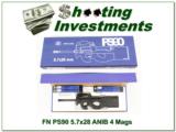 FNPS90 5.7 x 28 semi-auto ANIB with four 50-round mags - 1 of 4