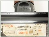 Browning A5Light 12 71 Belgium unfired in box! - 4 of 4